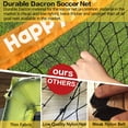 thumbnail image 4 of Happy Jump Portable Soccer Goal 6.6x3.3 FT Pop Up Soccer Net for Kids Backyard Training, 1 Pack, 4 of 6