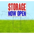 thumbnail image 1 of Storage Now Open (18" x 24") Yard Sign, Includes Metal Step Stake, 1 of 6