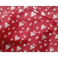 thumbnail image 5 of oneOone Silk Tabby Fabric Triangle Geometric Print Fabric BTY 42 Inch Wide, 5 of 5