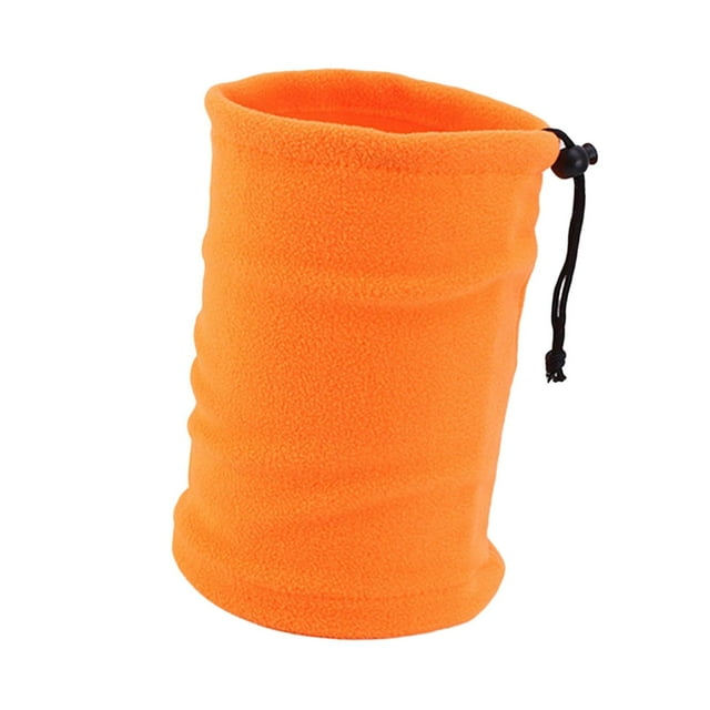 Calentador de cuello a prueba para , bufanda, de tubo, , chal, pasamontañas, diadema para y niñas, clima frío, , NARANJA Sunnimix Bufanda calentadora de cuello