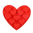 thumbnail image 1 of Molde en forma de corazón Billuyoard para El hogar moldes para dulces de azúcar Herramientas para hacer postres moldes para hornear Color chocolate rojo, 1 of 6