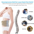 thumbnail image 2 of Cinturón de descompresión lumbar 6xigouma - Cinturón de soporte lumbar para hombres y mujeres, alivio del dolor lumbar, dispositivo de tracción lumbar, se adapta a cinturas de 74 a 125 cm (beige), 2 of 5