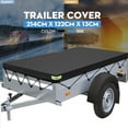 thumbnail image 4 of QIFEI 420D Oxford Waterproof and Windproof Trailer Tarpaulin with Reflective Strips, 4 of 10