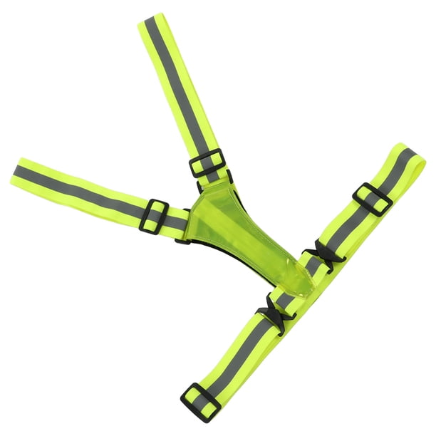 Chaleco Reflectante Seguro Con Carga USB Ajustable Para Adultos