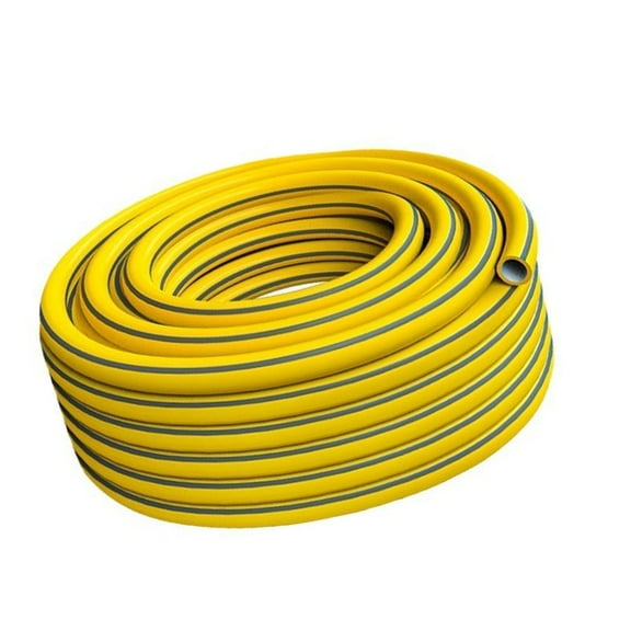 Fankenuo 4-point Car Wash High-pressure Water Pipe Garden Hose Watering Flowers Yellow 6m
