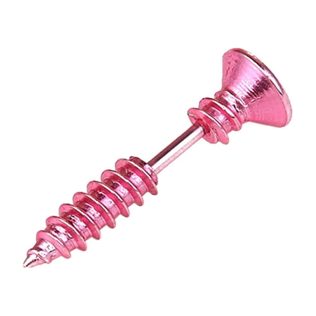 Decoración de Halloween Dulces de Halloween Inflables de Halloween Murciélago Broma de Halloween Tornillo de acero de titanio Pendientes de acero inoxidable (Compre 2 y ob(Compre 2 y obtenga 1 gratis)