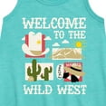 thumbnail image 2 of Instant Message - Welcome To The Wild West - Toddler & Youth Girls A-line Dress, 2 of 5