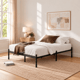 thumbnail image 3 of Apextella 14 in Queen Metal Platform Bed Frame, Steel Slats, Anti-Slip, No Box Spring Needed, Underbed Storage, Black, 3 of 8