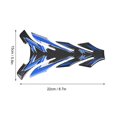 thumbnail image 3 of Etiqueta Engomada Del Protector Del Tanque De , Etiqueta Azul De La Almohadilla De Las Motocicletas De Fibra De Carbono Real Para La Protección Contra Rayones Del Tanque De, 3 of 7