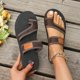 thumbnail image 5 of WILLBEST Sandalias De Playa Para Mujer, Informales, Con Punta Abierta, Planas, Cómodas, Para Playa, 5 of 7