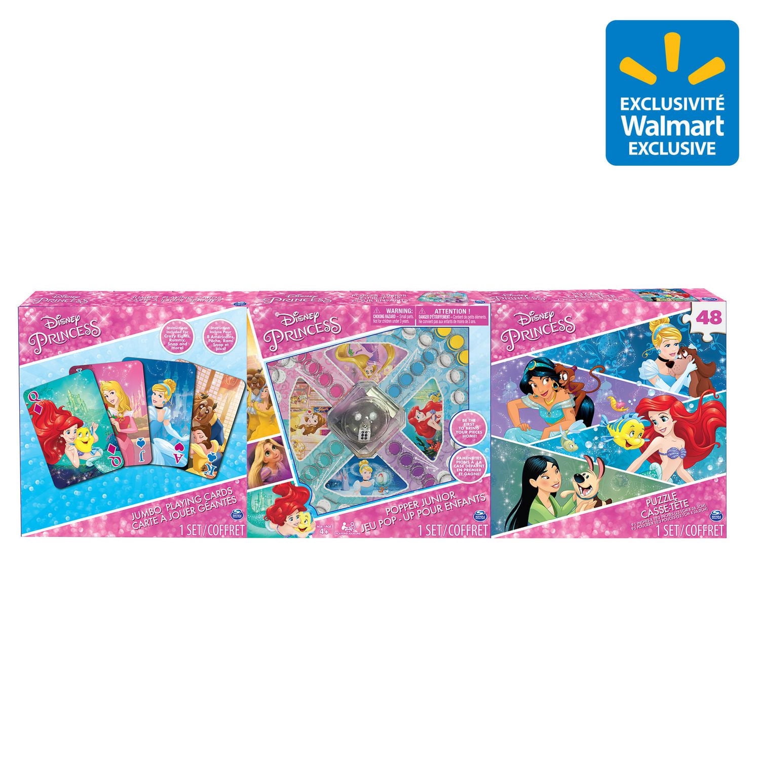 Disney Princess - Pack de 3 jeux
