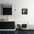 thumbnail image 2 of Stupell Industries Wash Your Hands Phrase Rustic Bathroom Sink, 17 x 30, Design by Carol Robinson, 2 of 7
