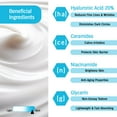thumbnail image 3 of Skincyclopedia Hyaluronic Acid & Ceramides Daily Face Moisturizer, Advanced Hydrating Complex 20% Barrier Seal, Deep Hydration, Skin Restoration, Collagen Stimulation, Brightener, Wrinkle & lines, 3 of 7