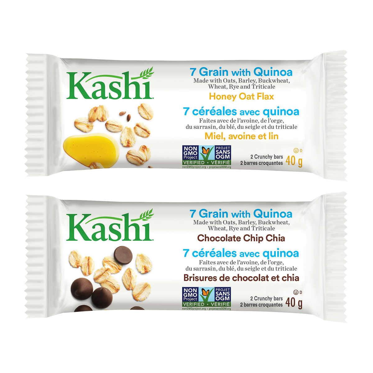 Kashi Seven Grain with Quinoa Bars - 40-Count [Snacks & Sundries]