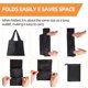 thumbnail image 1 of Bearachild Bolsas de compras con bolsa adjunta para una amplia gama de usos, fáciles de llevar, gran capacidad, 3 pack/lote Almacenamiento y organización del hogar, 1 of 6
