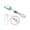 Light Green, variant on BIMZUC M109 BT Wireless Mouse Space Silver Versatile TF Card Reader 2TB Expandable Anti-Lost Rope (3.07 inches / 7.8 cm)