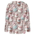 thumbnail image 5 of Wiyuqeen Womens Christmas Knit Cardigans Xmas Tree Print Cardigan Sweaters Button Down Long Sleeve Fall Jackets Plus Size Funny Coats, 5 of 5