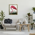 thumbnail image 2 of Stupell Industries Flamingo Stepping Near Pond Animals & Insects Painting Gold Floater Framed Art Print Wall Art, 25 x 31, 2 of 9