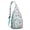 Greenish-blue-73, variant on Prehistoric Dino Sling Tote - Dinosaur Skeleton Print Bag, Thermal Cooler for Outdoor Activities