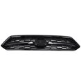 thumbnail image 1 of Mole Delantera Paratadería Delantera Reemplazo de Reemplazo de la Parrilla de Capucha Superior para el Paracaides para el Parachoques para WRX STI 2018-2021 Black Glossy, 1 of 7