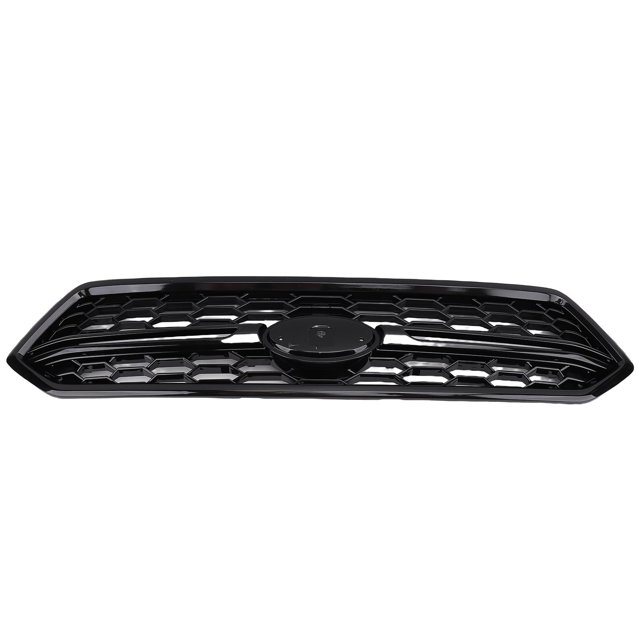 Mole Delantera Paratadería Delantera Reemplazo de Reemplazo de la Parrilla de Capucha Superior para el Paracaides para el Parachoques para WRX STI 2018-2021 Black Glossy