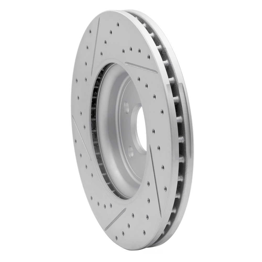 Dynamic Friction Company 830-20038R DFC Geoperformance Rotor - Drilled and Slotted