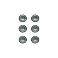 thumbnail image 1 of Kit De 6 Quemadores Estufa Acros Whirlpool Original Sin Tapa Whirlpool Quemadores, 1 of 6