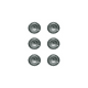 thumbnail image 1 of Kit De 6 Quemadores Estufa Acros Whirlpool Original Sin Tapa Whirlpool Quemadores, 1 of 6