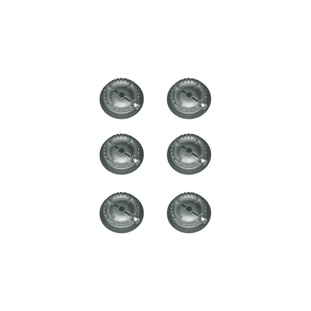 Kit De 6 Quemadores Estufa Acros Whirlpool Original Sin Tapa Whirlpool Quemadores