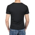 thumbnail image 3 of SHCKE Men's Casual Solid Undershirt V Neck Slim Fit T-Shirts Breathable Quick Dry T-Shirt, 3 of 5