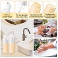 thumbnail image 4 of Kit de cepillos para botellas de champú para pestañas Zhehao, 80 unidades con bolsa dorada, 4 of 6