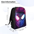 thumbnail image 4 of Miles Morales Backpack, Travel Laptop Backpack, Water Resistant College School Computer Bag, Durable, 4 of 5