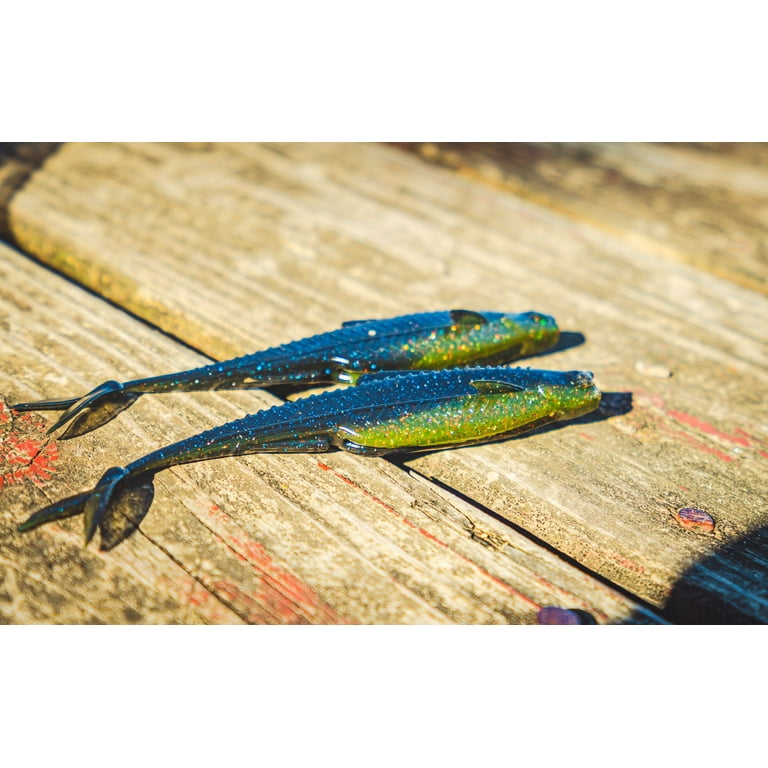 6th Sense Flush 5.2 Soft Plastic Jerkbait - Threadfin Shad