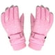 thumbnail image 2 of Qarigey 1 par de guantes para esquiar en la nieve para niños, guantes a prueba de viento, mitones de calentamiento ajustables, equipo deportivo para guantes y mitones Rosa oscuro Qarigey AP013201-03, 2 of 6