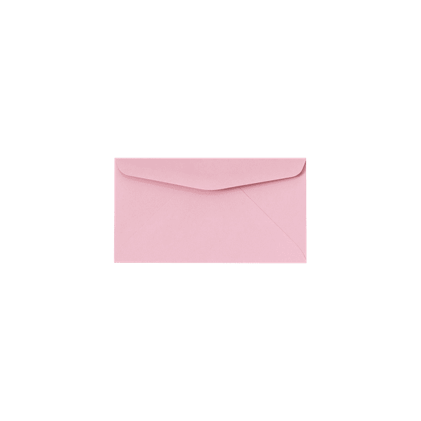 LUXPaper 6 3/4 Regular Envelopes, 3 5/8 x 6 1/2, Pastel Pink, 500/Pack