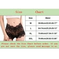 thumbnail image 3 of vigerkar Women's Hollow Sexy Lace High Waist Panties Breathable See Through Underwear Red, M, 3 of 6