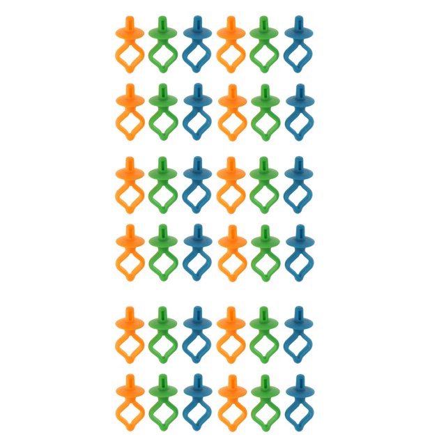 36 piezas, colores , abrazaderas de bobina de hilo, abrazaderas, herramientas de costura Baoblaze Clips de bobina de hilo
