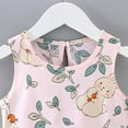 thumbnail image 4 of IFNND Girls Summer Dress Floral Boho Sleeveless Loose Casual Cute Swing Dresses for Kids 4-14 Years, 4 of 4