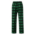 thumbnail image 4 of TSHXS Sleep Pants For Men Men'S Lounge Pants Mens Pajama Pants Lightweight Plaid Sleep & Lounge Pants, Pj Bottoms With Pockets L, 4 of 4