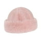 thumbnail image 4 of Gorro de invierno de piel sintética, grueso y moderno, ideal para actividades al aire libre en climas fríos, ciclismo, viajes y acampada. rosa, 4 of 7
