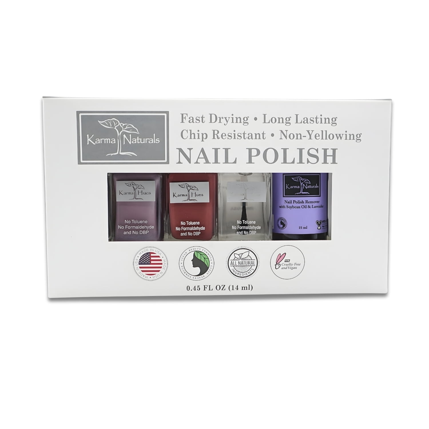 Karma Naturals Nail Polish Set ZCORE 1