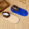 thumbnail image 4 of Puntoco Clearance Women'S Winter Warm Leopard Bed Non Slip Home Indoor Non-Slip thermal Socks, 4 of 6