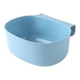 thumbnail image 1 of Matsuzay Cubo de basura colgante de plástico PP, soporte de almacenamiento para cocina, armario de suspensión, puerta, fregadero, contenedor Almacenamiento y organización del hogar Azul, 1 of 6