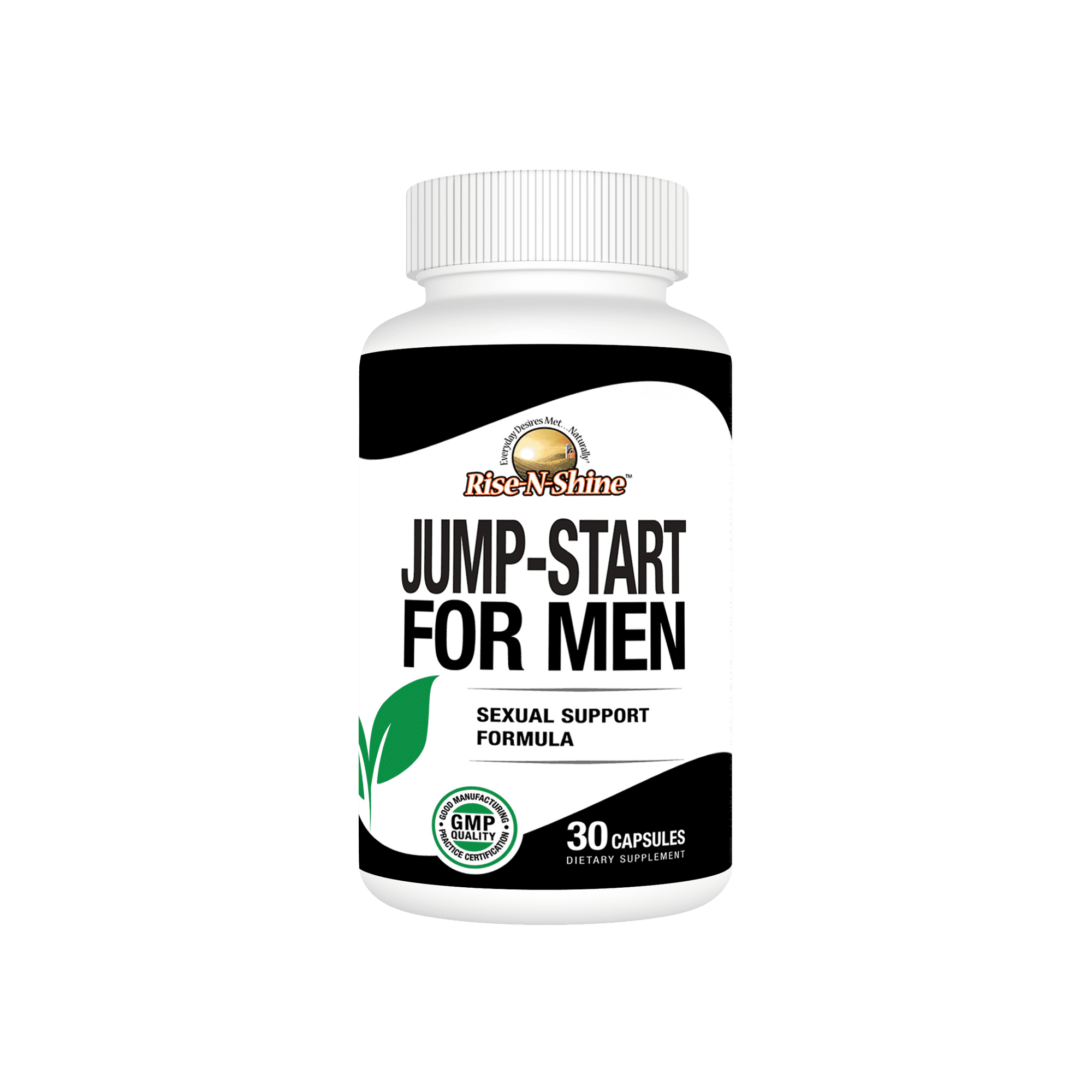 Rise-N-Shine Jump-Start for Men, Niacin, Zinc, Copper, Dietary Supplement, 30 Capsules