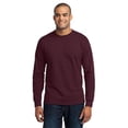 thumbnail image 1 of Port & Company &174; - T-Shirt à Manches Longues. Pc55ls M Marron Athlétique, 1 of 1