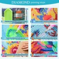 thumbnail image 5 of Greenery & Black Cat 5D DIY Diamond Painting — DIY Diamond Painting Craft Kit, Home Decor Art; Size: 30 x 40 cm (Frame Not Included)., 5 of 5