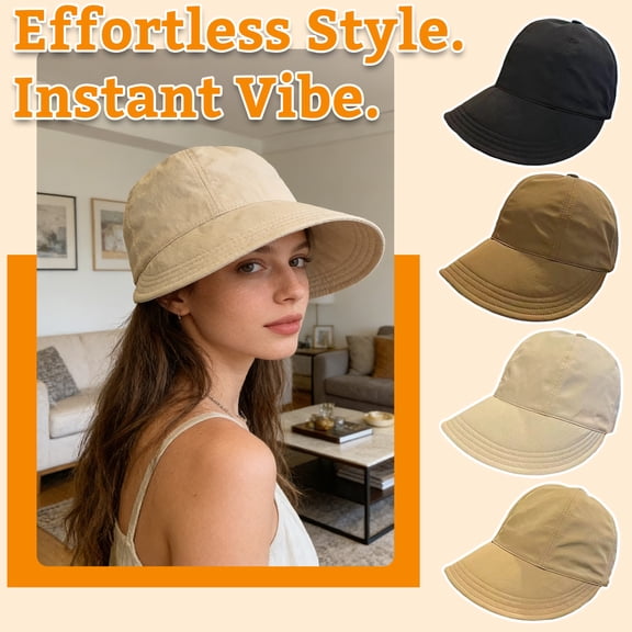 HACie Women's Wide Brim Sun Hat with Ponytail Hole Packable Adjustable UV Protection Hat for Golf Beach Summer Beach Coffee