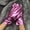 Pink, variant on Sequin Gloves for Women, Sparkly Glitter Gloves for Party, Rave, Prom, Dance, Masquerade