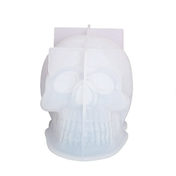 Skull Silicone Mold Halloween Skull Candle Mold Large Skull Resin Mold