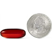 MegaRed Omega-3 Krill Oil Supplement 1000mg - Ultra Strength Softgels (60 Count in A Box), Has No Fishy Aftertaste, Has EPA and DHA, Antioxidant, Astaxanthin- 2 Pack